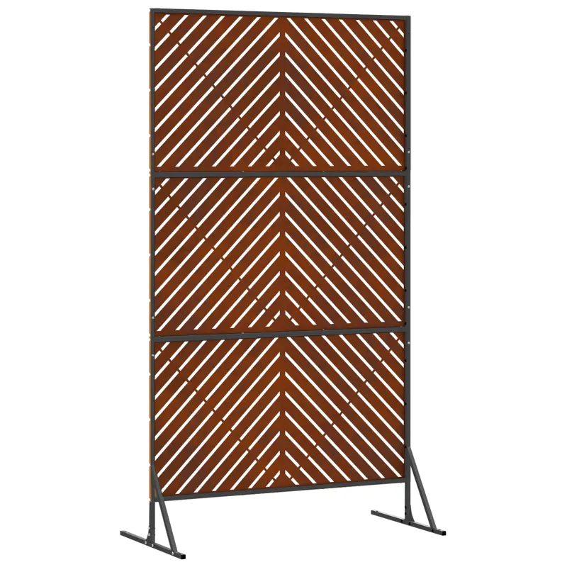Privatumo žaliuzės Pilka 100 x 50 x 180 cm Plienas