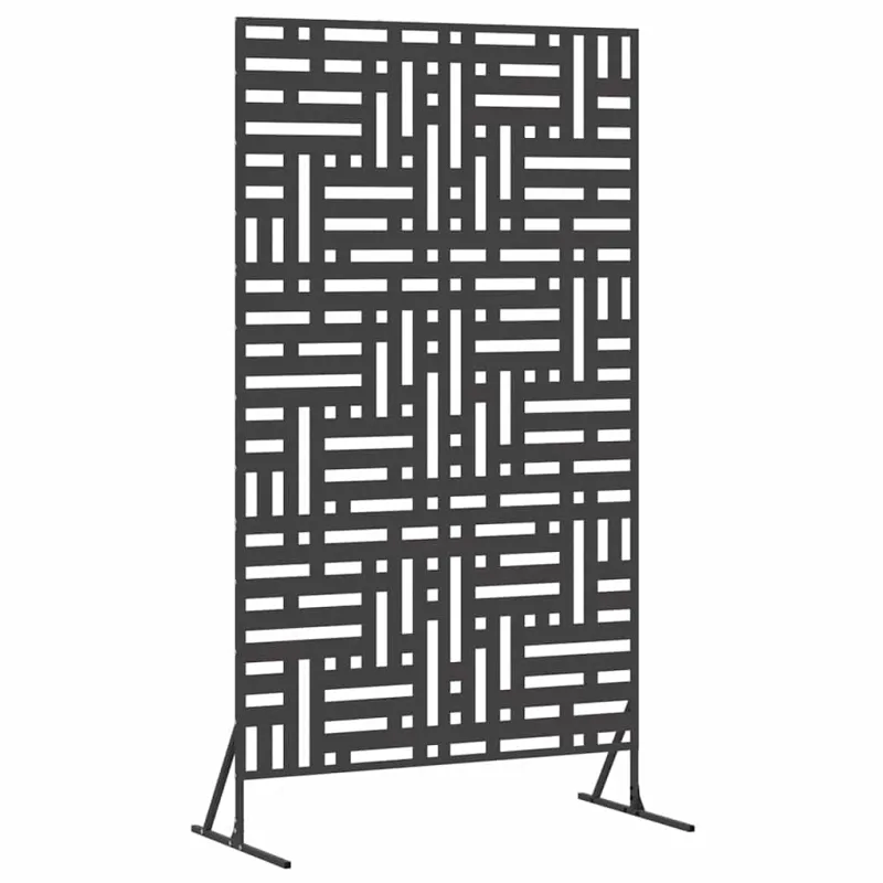 Privatumo žaliuzės Juoda 100 x 50 x 180 cm Plienas