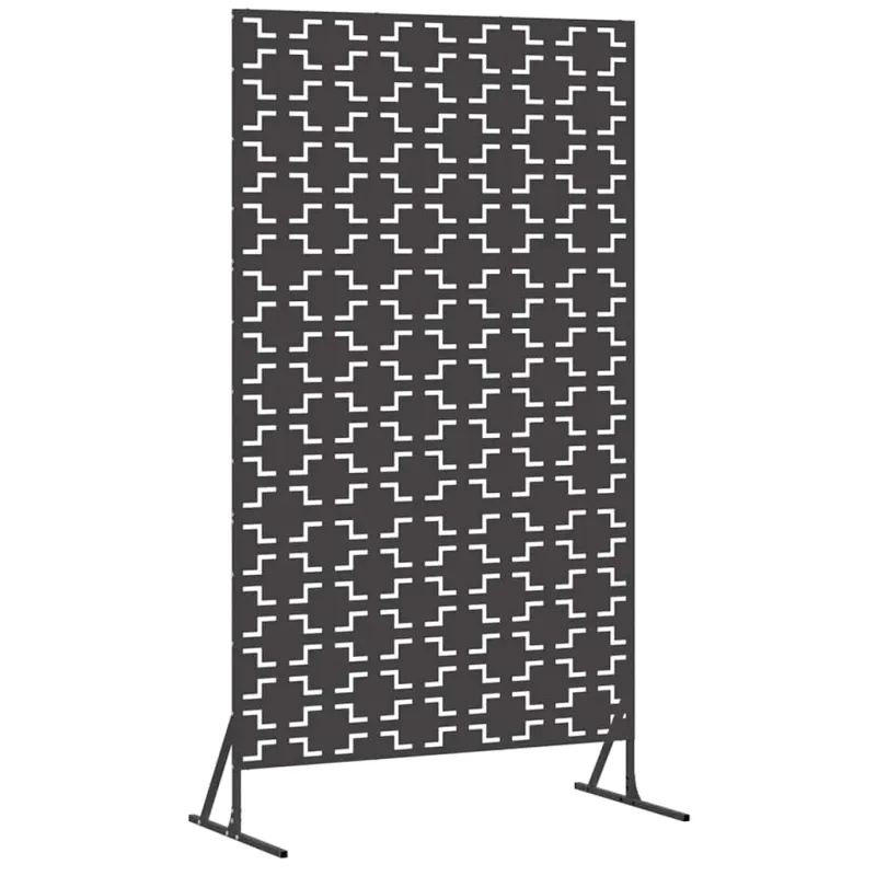 Privatumo žaliuzės Juoda 100 x 50 x 180 cm Plienas