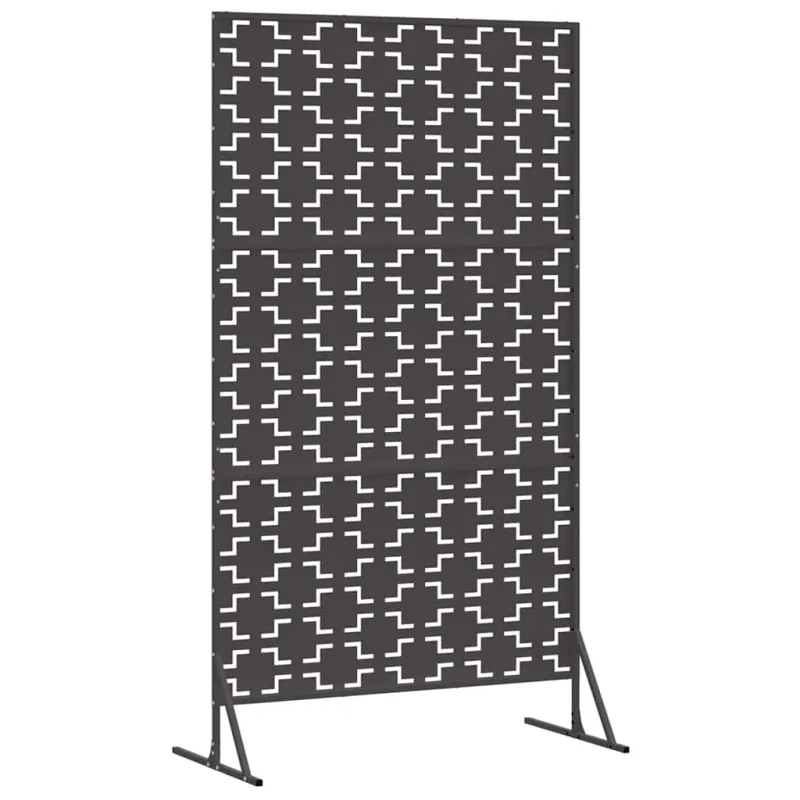 Privatumo žaliuzės Juoda 100 x 50 x 180 cm Plienas