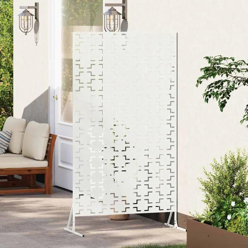 Privatumo žaliuzės Balta 100 x 50 x 180 cm Plienas