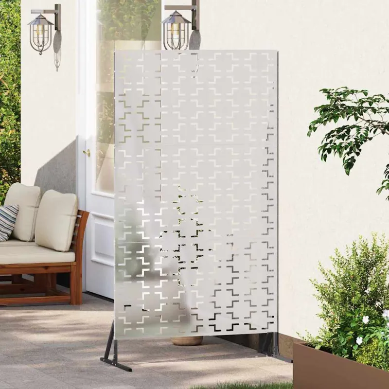 Privatumo žaliuzės Pilka 100 x 50 x 180 cm Plienas