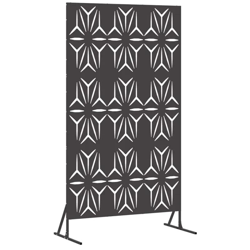 Privatumo žaliuzės Juoda 100 x 50 x 180 cm Plienas