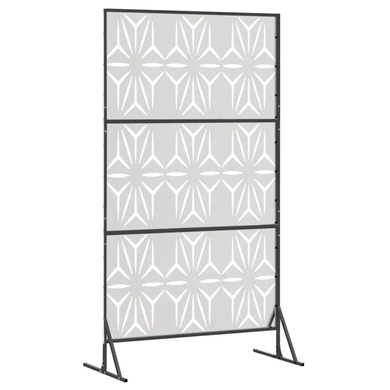 Privatumo žaliuzės Pilka 100 x 50 x 180 cm Plienas