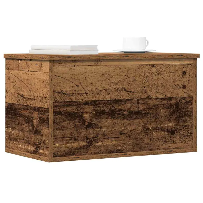 Saugojimo dėžė Senovinis medis 60 x 35 x 35 cm Apdirbta mediena