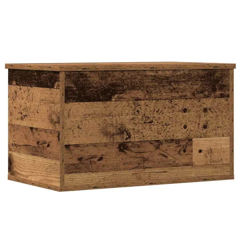 Saugojimo dėžė Senovinis medis 60 x 35 x 35 cm Apdirbta mediena