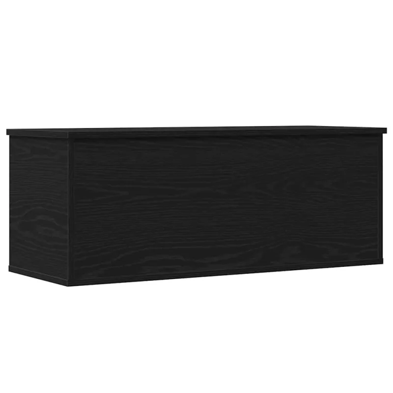 Saugojimo dėžė Juodas ąžuolas 90 x 35 x 35 cm Apdirbta mediena