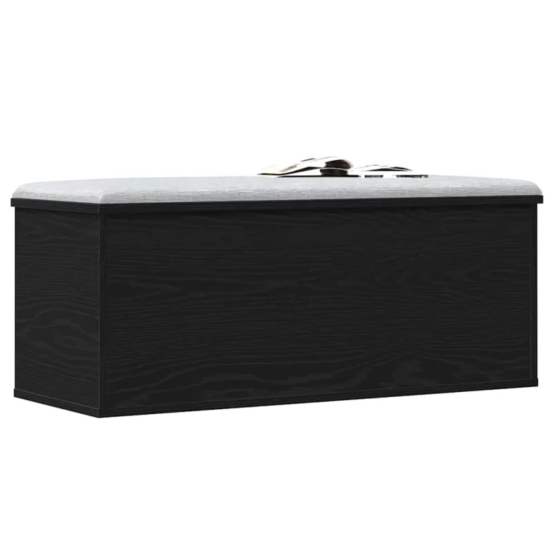 Saugojimo dėžė Juodas ąžuolas 90 x 35 x 35 cm Apdirbta mediena