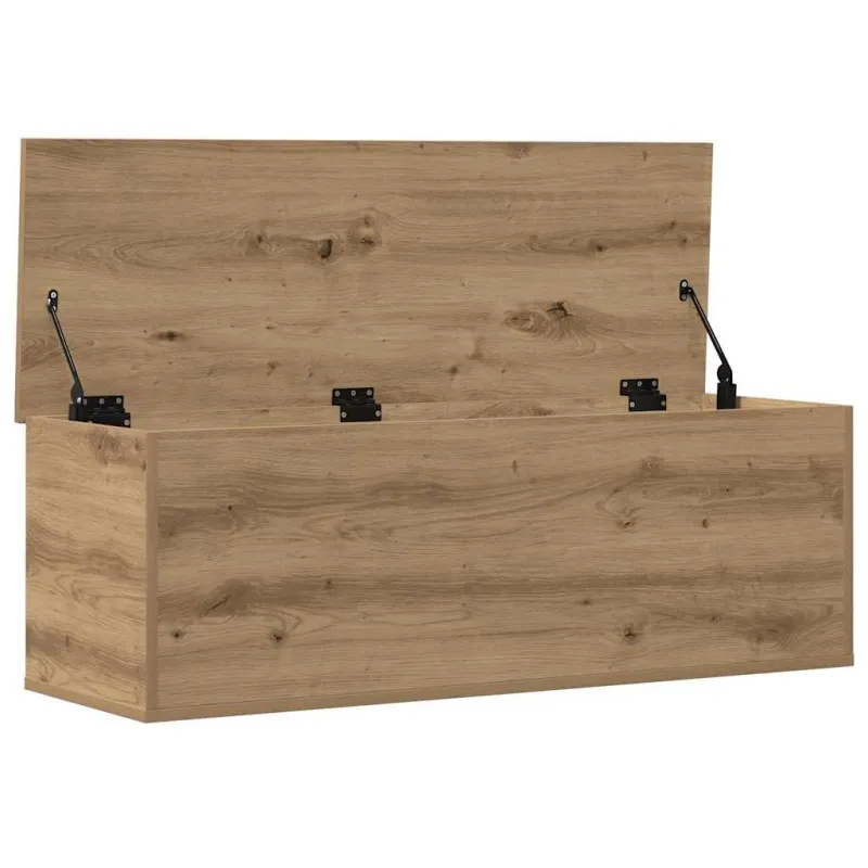 Saugojimo dėžė su saugykla Amatininkų ąžuolas 102 x 35 x 35 cm