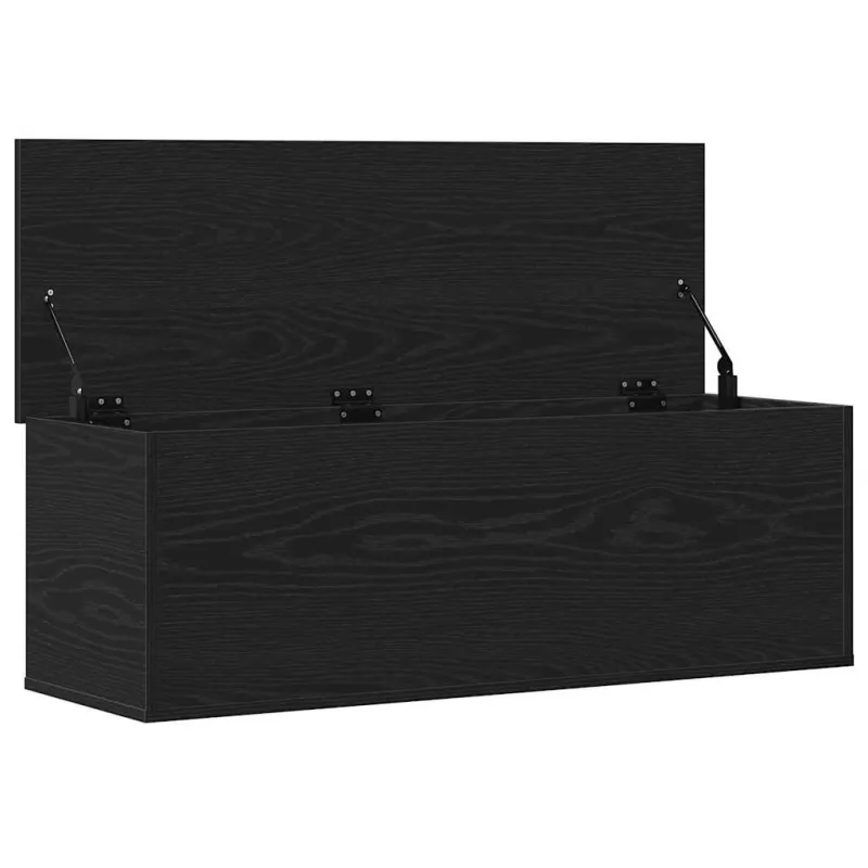 Saugojimo dėžė Juodas ąžuolas 102 x 35 x 35 cm Apdirbta mediena