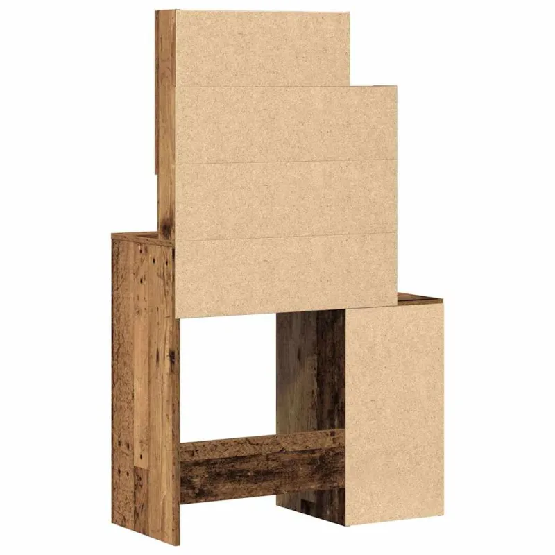 Makiažo stalas Senas medis 80 x 35 x 132 cm Apdirbta mediena