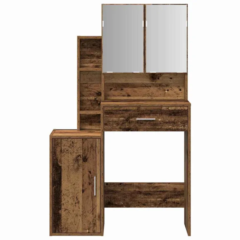 Makiažo stalas Senas medis 80 x 35 x 132 cm Apdirbta mediena