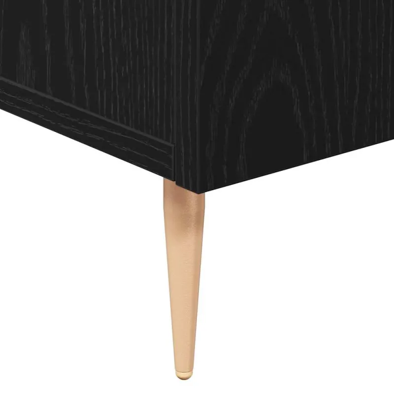 Kabalas Juodas ąžuolas 90 x 34 x 80 cm Apdirbta mediena