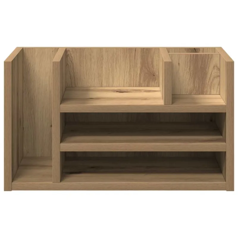Darbo stalo organizatorius juoda ąžuolo 44,5 x 24 x 25 cm