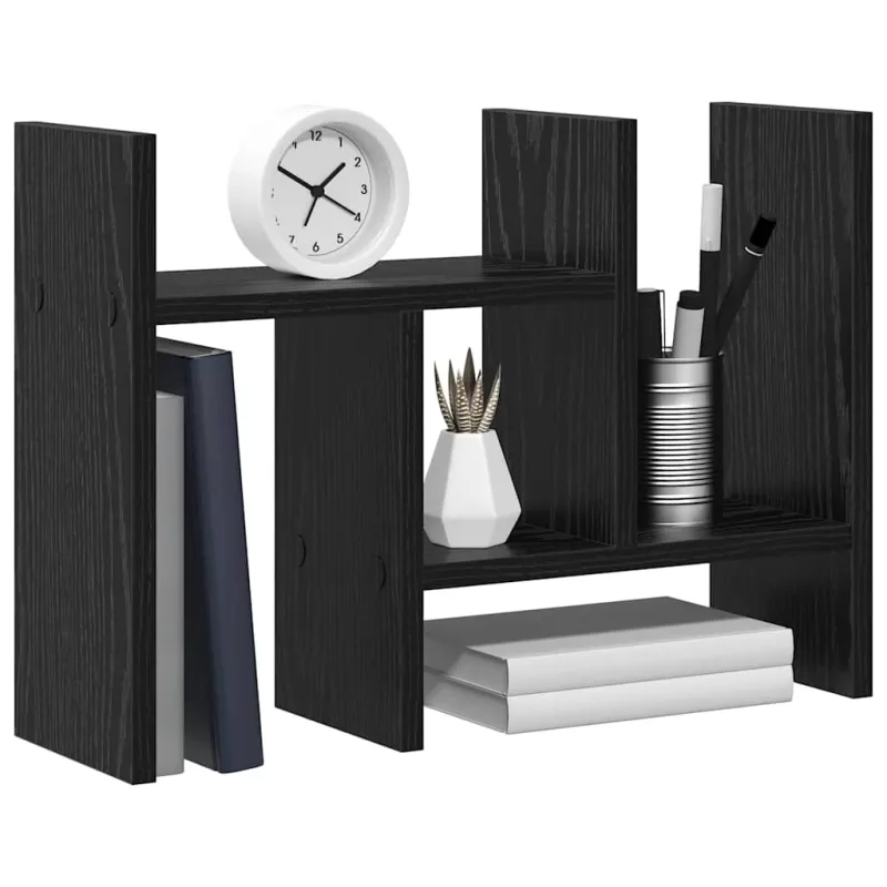 Darbo stalo organizatorius Juodas ąžuolas 50 x 15,5 x 35,5 cm