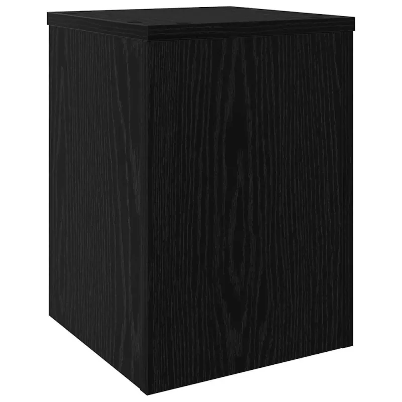 Augalų stovas 2 pcs Juodas ąžuolas 25 x 25 x 35 cm