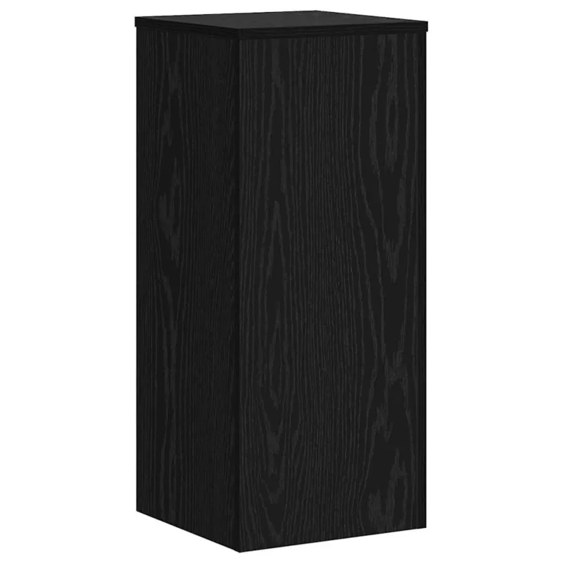 Augalų stovas 2 pcs Juodas ąžuolas 30 x 30 x 70 cm