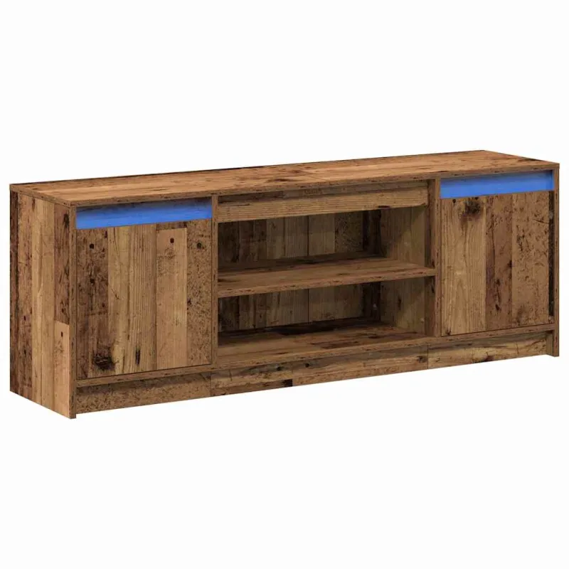 TV vienetai Ruda 139,5 x 34 x 50 cm Apdirbta mediena