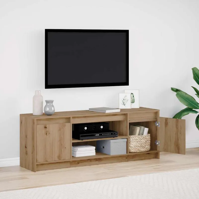 TV vienetai Ruda 139,5 x 34 x 50 cm Apdirbta mediena