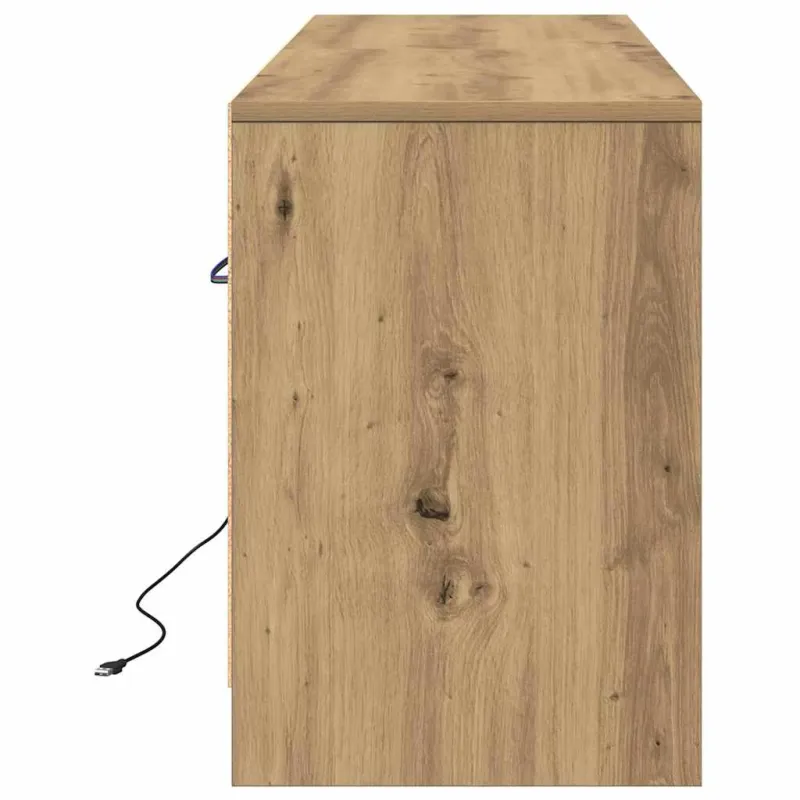 TV vienetai Ruda 139,5 x 34 x 50 cm Apdirbta mediena