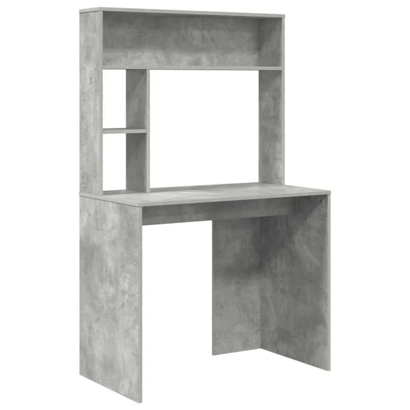 Stalas Betono pilka 91 x 50 x 149 cm Apdirbta mediena