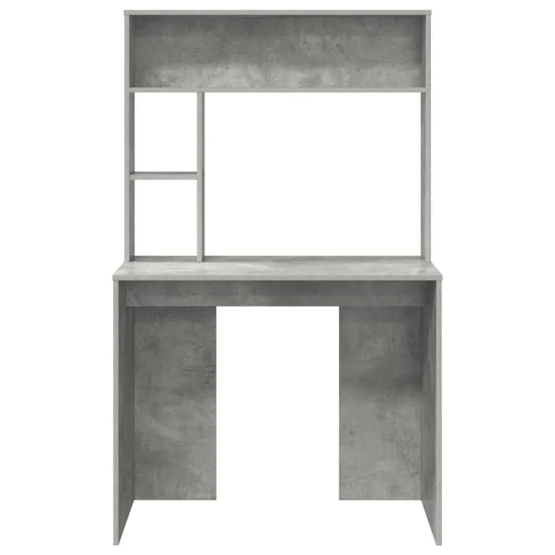 Stalas Betono pilka 91 x 50 x 149 cm Apdirbta mediena