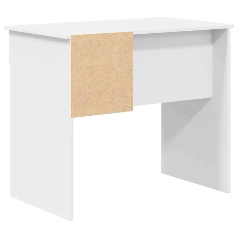 Stalas su stalčių Balta 90 x 49 x 75 cm Apdirbta mediena