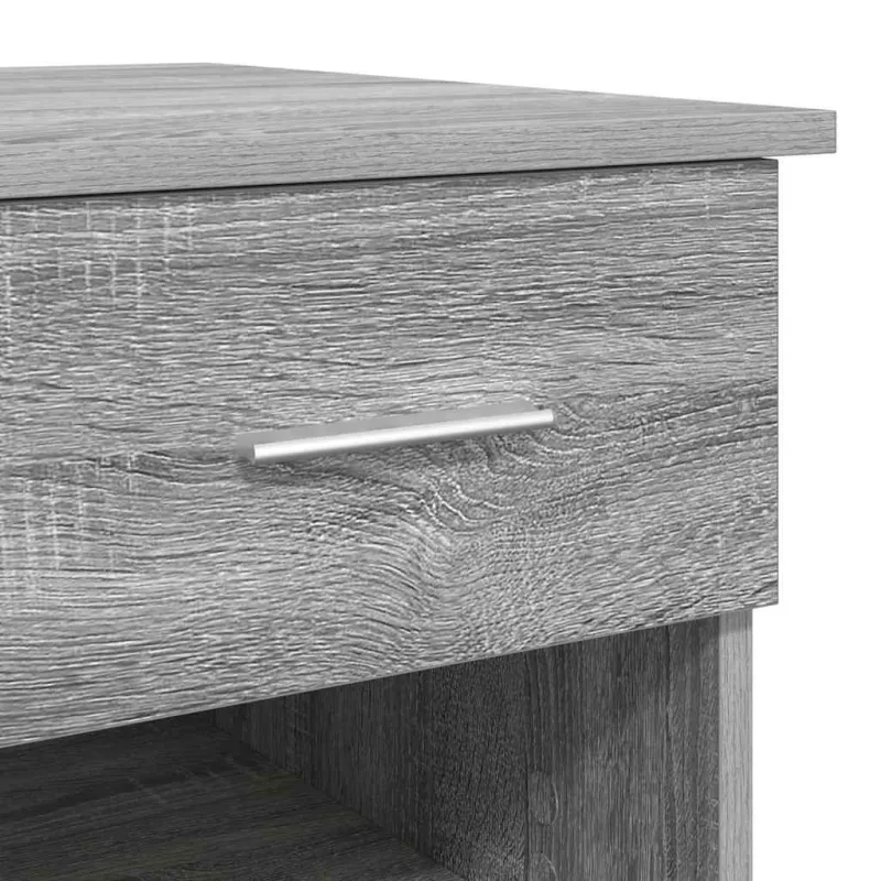 Stalas Pilkas Sonoma 90 x 49 x 75 cm Apdirbta mediena