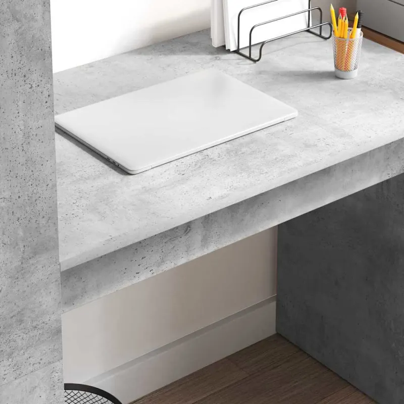 Stalas Betono pilka 113 x 54 x 120 cm Apdirbta mediena
