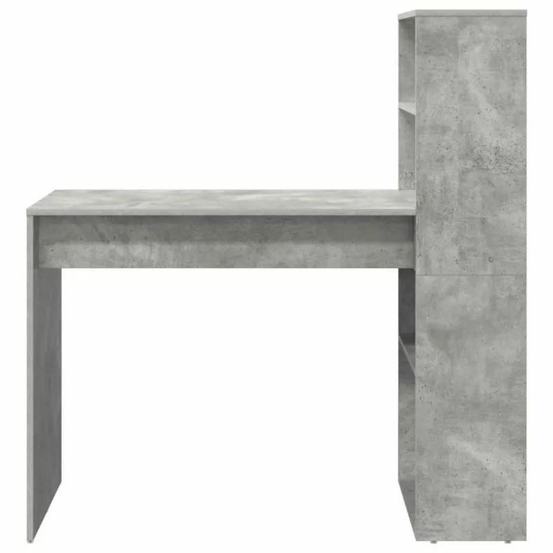Stalas Betono pilka 113 x 54 x 120 cm Apdirbta mediena