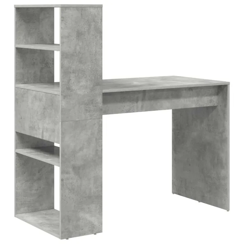 Stalas Betono pilka 113 x 54 x 120 cm Apdirbta mediena