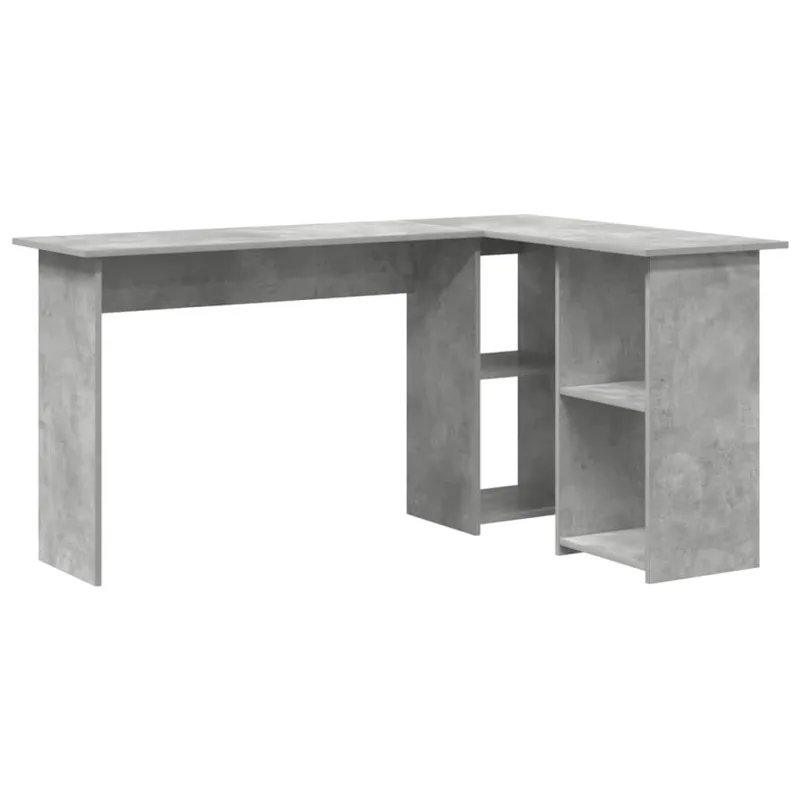 Stalas Betono pilka 142 x 102 x 73 cm Apdirbta mediena