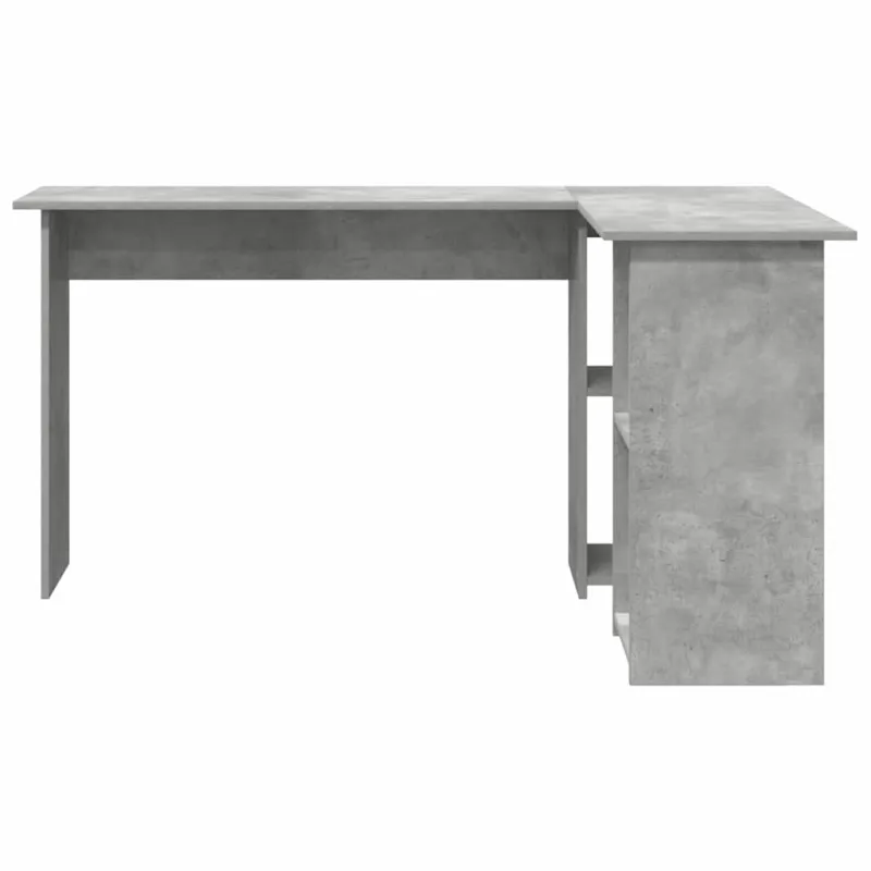 Stalas Betono pilka 142 x 102 x 73 cm Apdirbta mediena