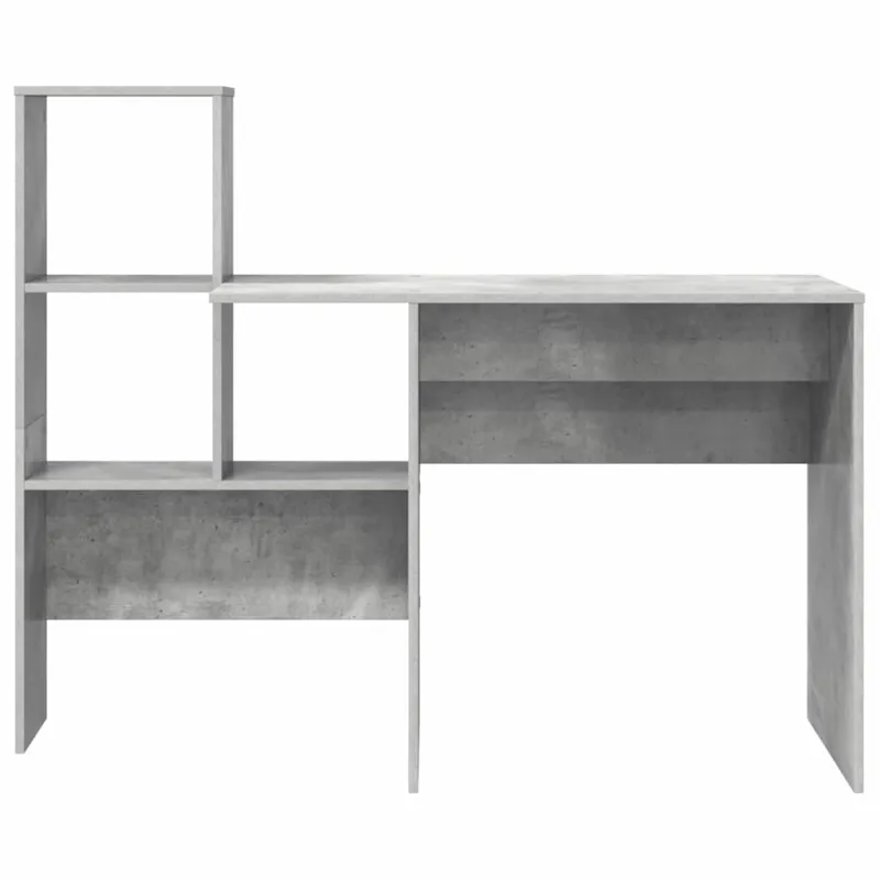 Stalas Betono pilka 131,5 x 50 x 106,5 cm Apdirbta mediena
