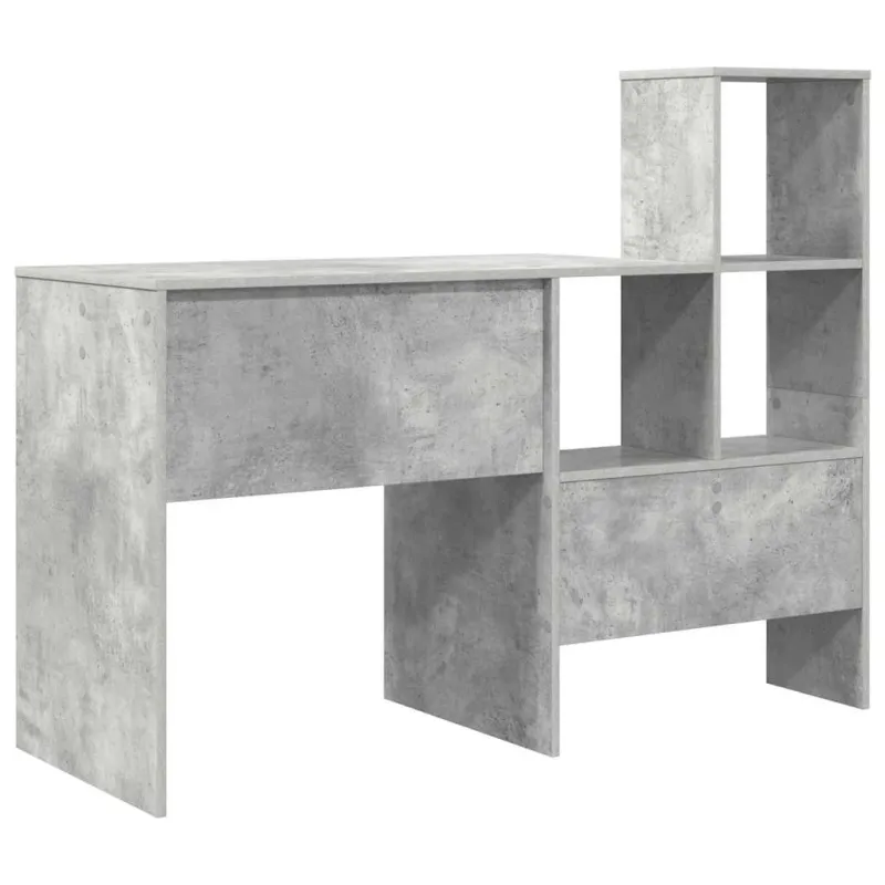 Stalas Betono pilka 131,5 x 50 x 106,5 cm Apdirbta mediena