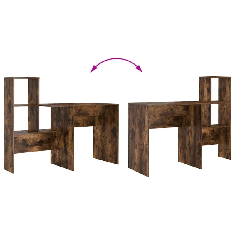Stalas Rūkyta ąžuolas 131,5 x 50 x 106,5 cm Apdirbta mediena