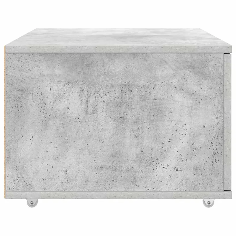 Stalčių spintelė su ratu Betono pilka 55 x 45 x 31 cm