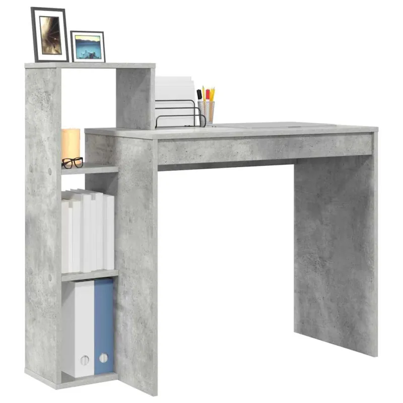 Stalas Betono pilka 100 x 40 x 90 cm Apdirbta mediena