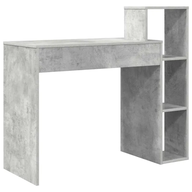 Stalas Betono pilka 100 x 40 x 90 cm Apdirbta mediena