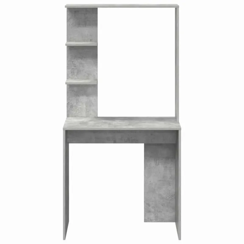 Stalas Betono pilka 78,5 x 37 x 154,5 cm Apdirbta mediena