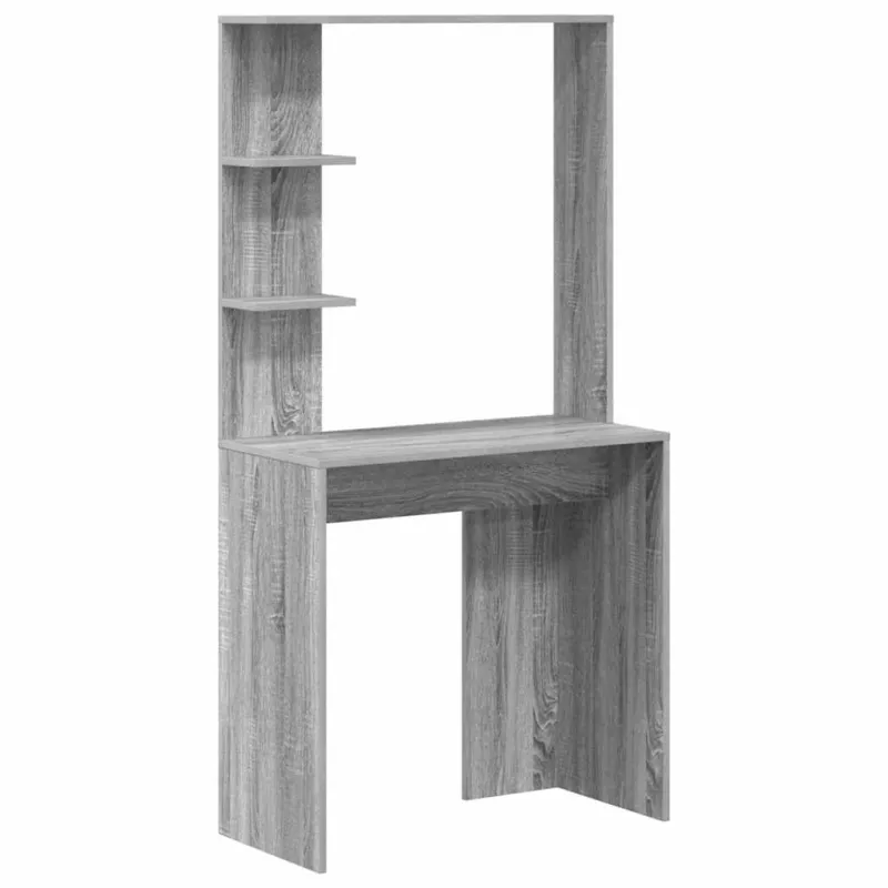 Stalas Pilkas Sonoma 78,5 x 37 x 154,5 cm Apdirbta mediena