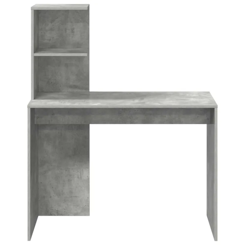 Stalas Betono pilka 102 x 50 x 124 cm Apdirbta mediena