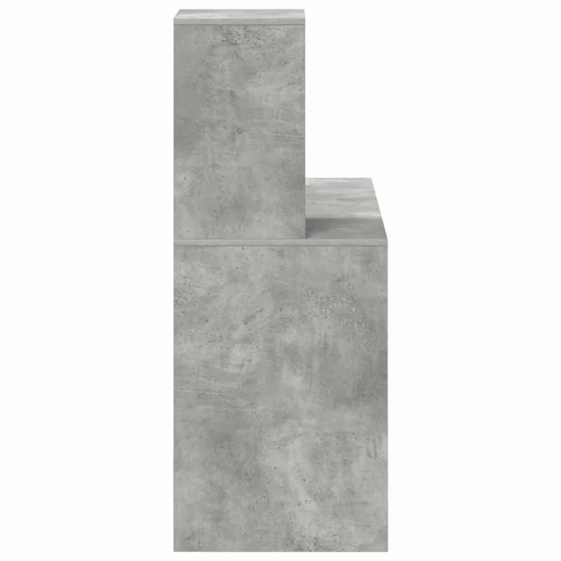 Stalas Betono pilka 102 x 50 x 124 cm Apdirbta mediena