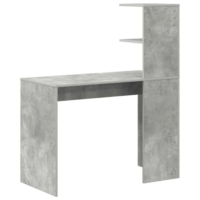Stalas Betono pilka 102 x 50 x 124 cm Apdirbta mediena