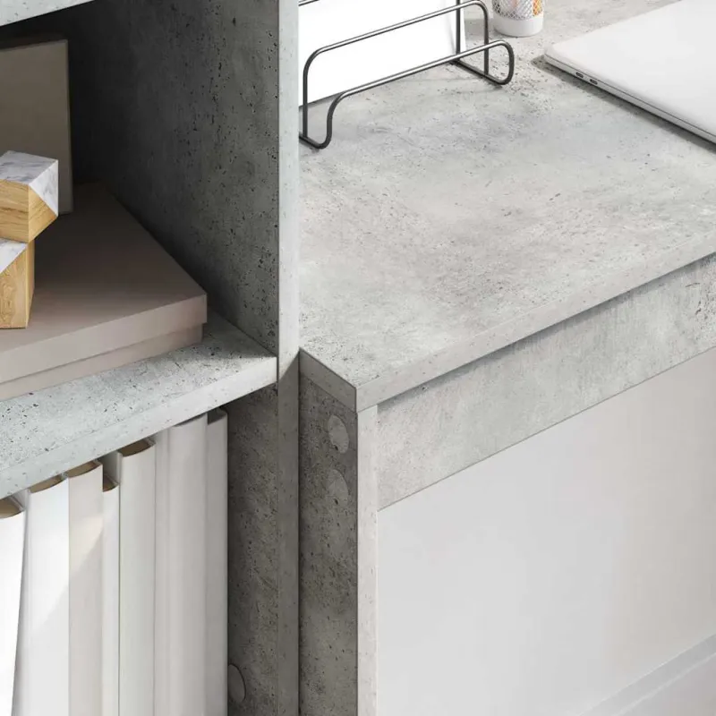 Stalas Betono pilka 100 x 40 x 76 cm