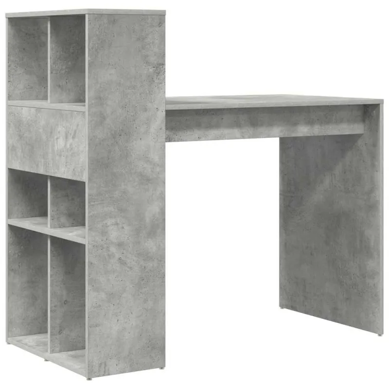 Stalas Betono pilka 108 x 55 x 103.5 cm Apdirbta mediena