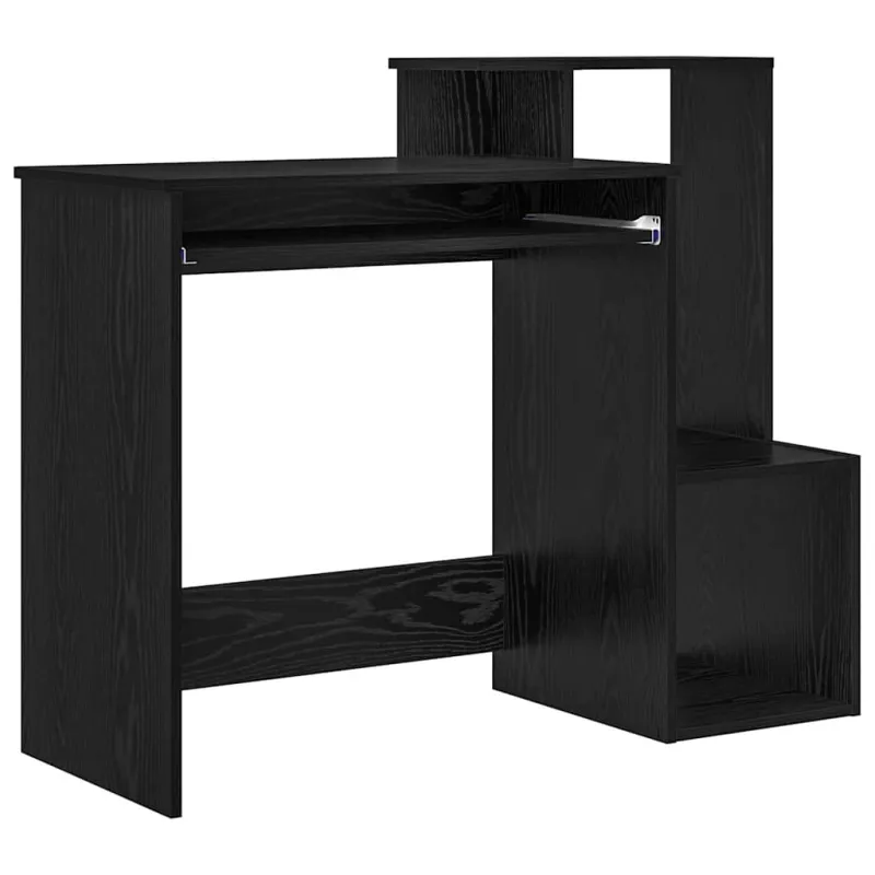 Stalas Juodas ąžuolas 106 x 41 x 88.5 cm Apdirbta mediena