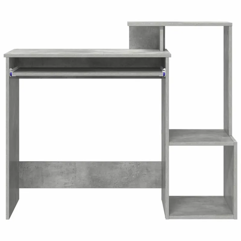 Stalas Betono pilka 106 x 41 x 88.5 cm Apdirbta mediena