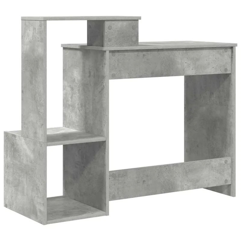 Stalas Betono pilka 106 x 41 x 88.5 cm Apdirbta mediena
