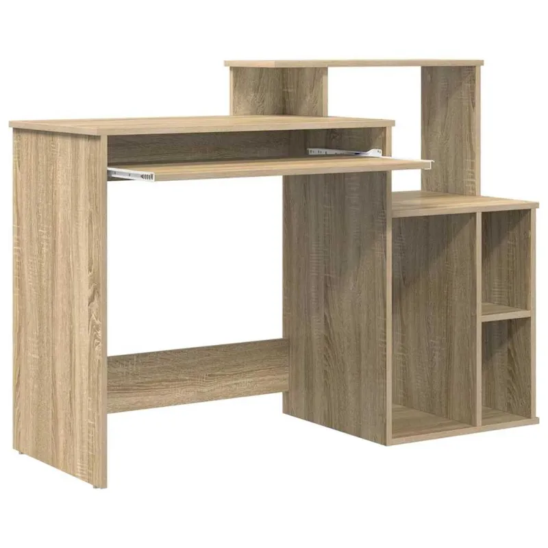 Stalas Sonoma ąžuolas 120,5 x 44 x 88,5 cm Apdirbta mediena